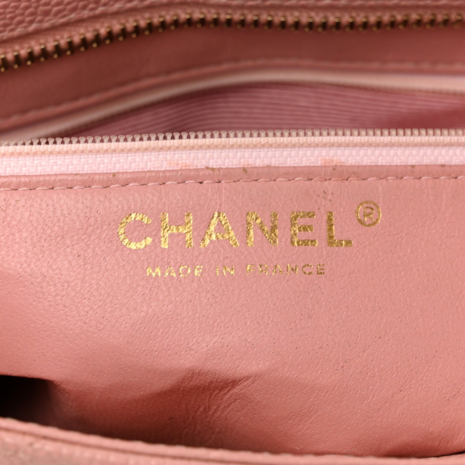 Chanel Caviar Quilted Medallion Tote Light Pink 6 of 12