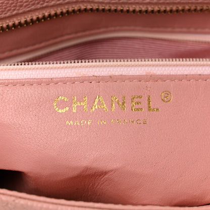 Chanel Caviar Quilted Medallion Tote Light Pink 6 of 12