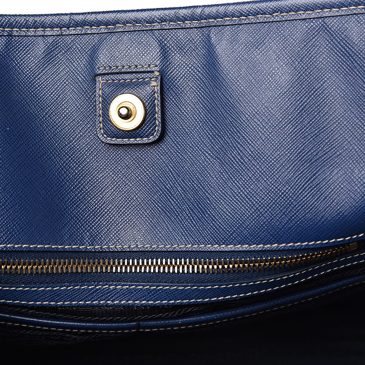 Saffiano Lux Tote Bluette