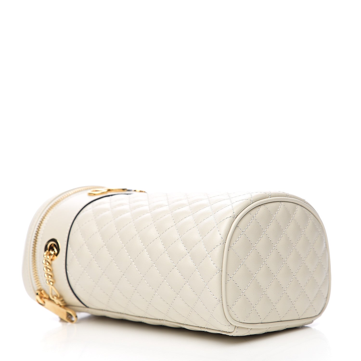Gucci Calfskin Trapuntata Zumi Belt Bag Off White 3 of 10