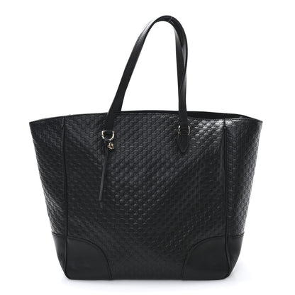 Gucci Microguccissima Bree Zippered Tote Black 2 of 10