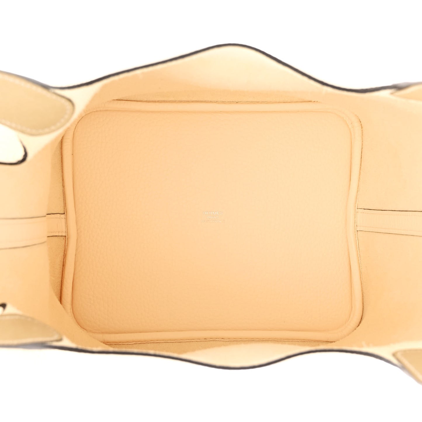 Taurillon Clemence Ostrich Touch Picotin Lock 22 Nata Trench
