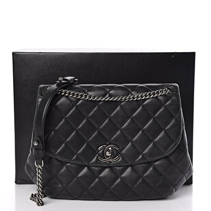 Chanel Lambskin Quilted Small Daily Supple Flap Black 12 of 12