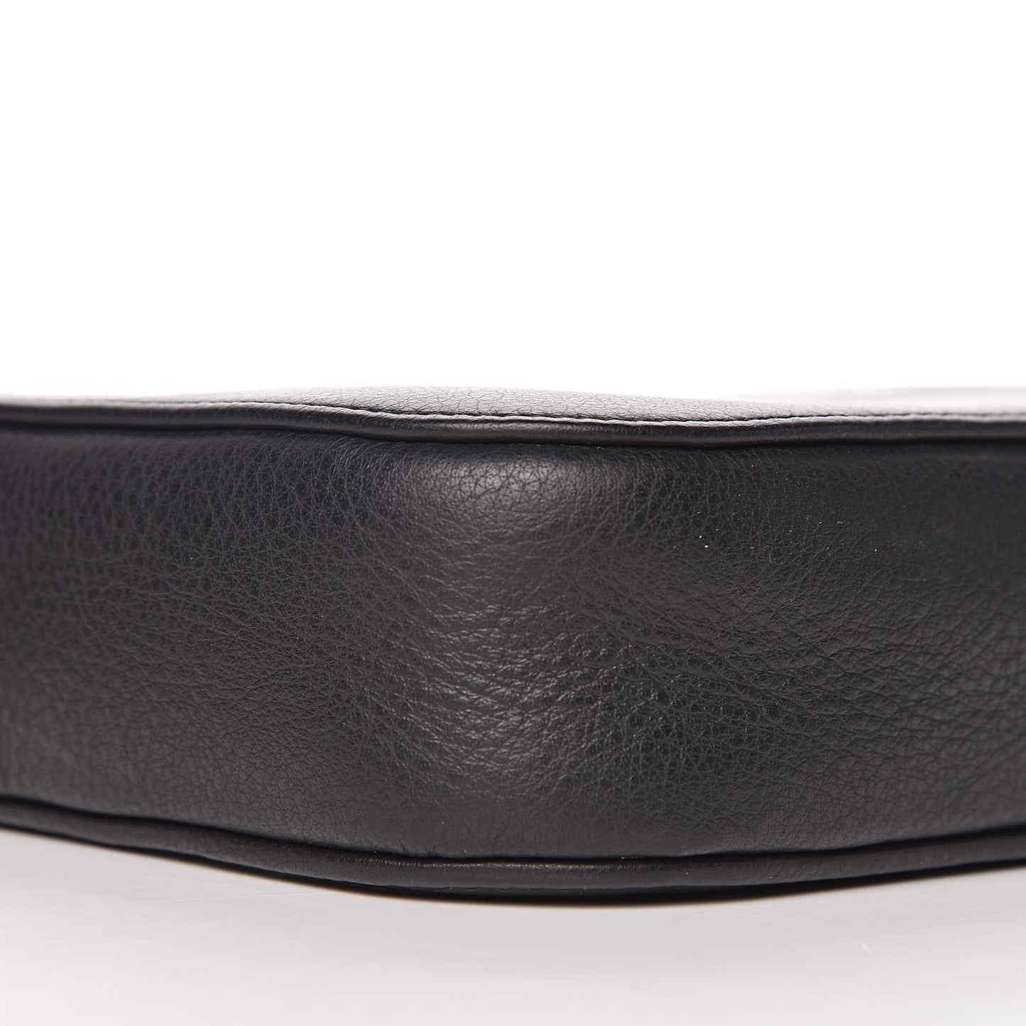 Calfskin Logo S Everyday Camera Bag Black