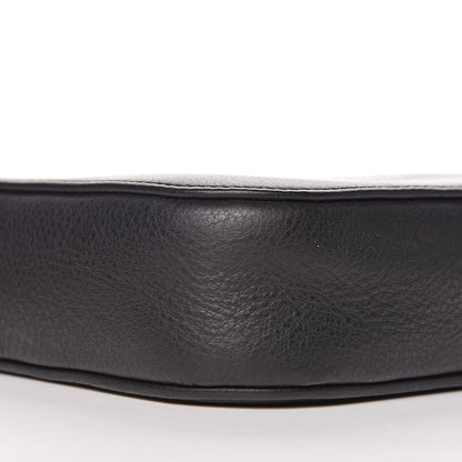 Balenciaga Calfskin Logo S Everyday Camera Bag Black 7 of 8