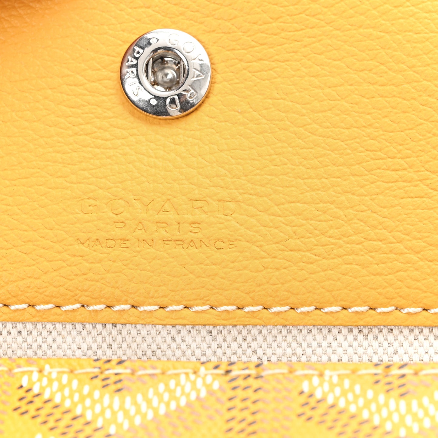 Goyardine Boheme Hobo Yellow