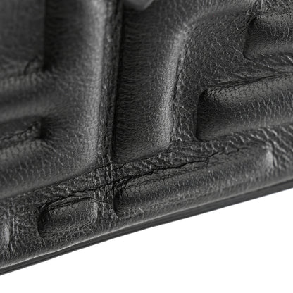 Fendi Nappa Matisse FF Embossed Nano Baguette Charm Black 12 of 13