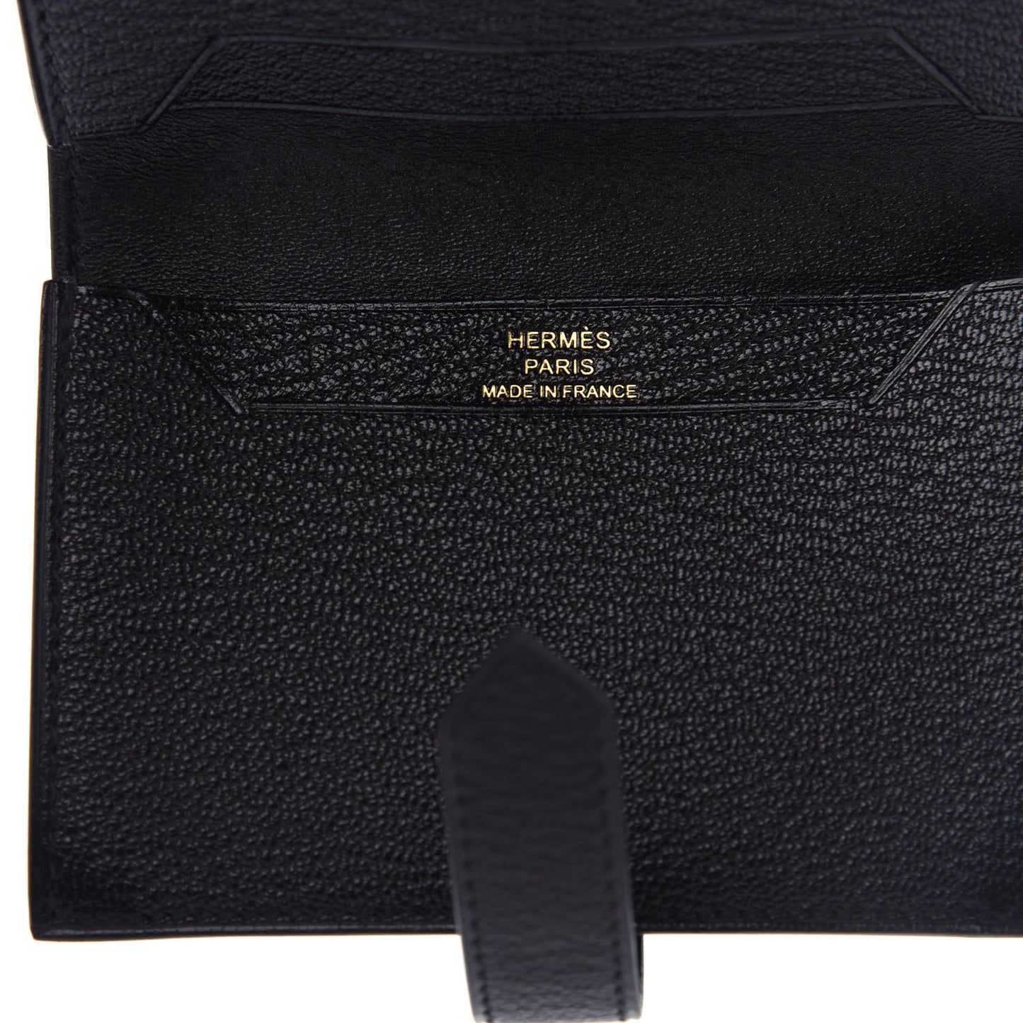 Chevre Mysore Bearn Card Holder Wallet Black