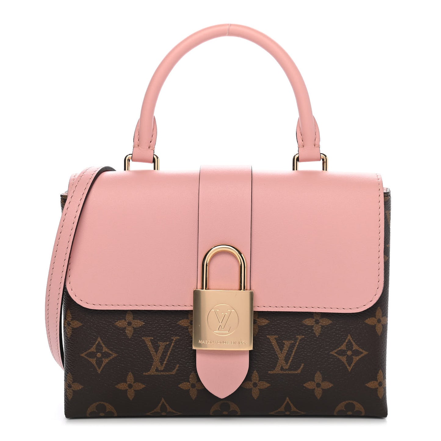 Monogram Locky BB Rose Poudre