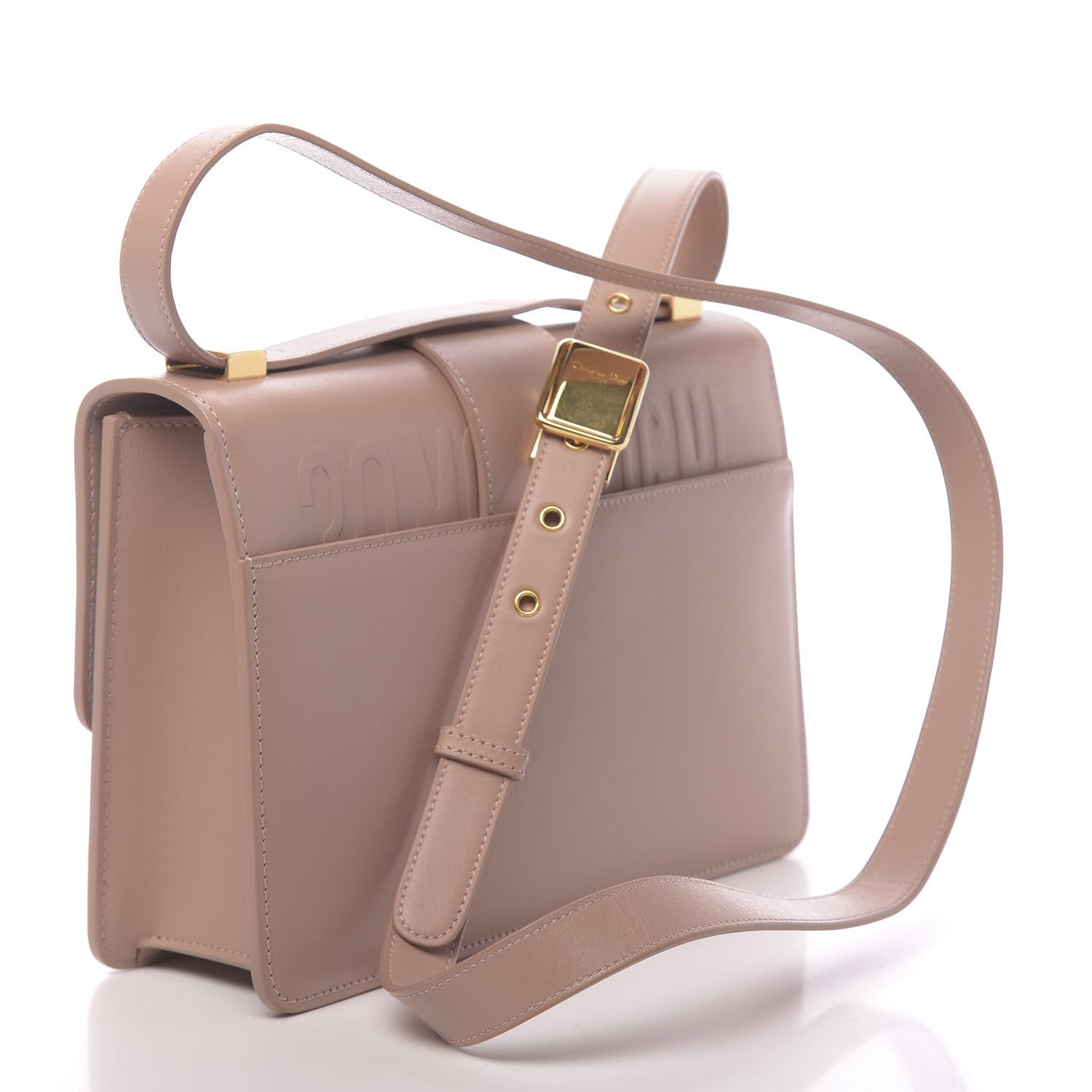 Christian Dior Calfskin 30 Montaigne Flap Bag Pale Pink 3 of 10