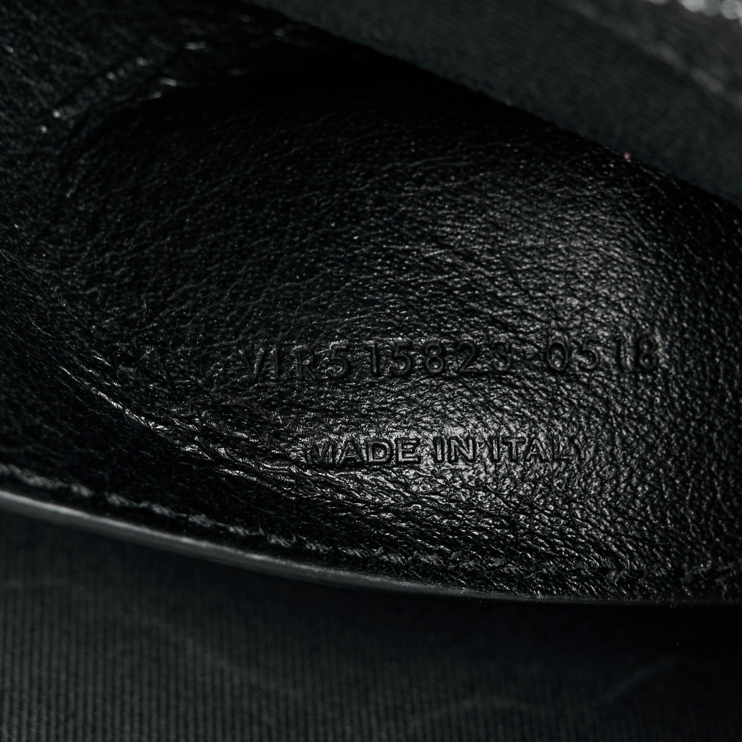 Saint Laurent SAINT LAURENT Grained Calfskin Medium Monogram Sunset Crossbody Black 8 of 11