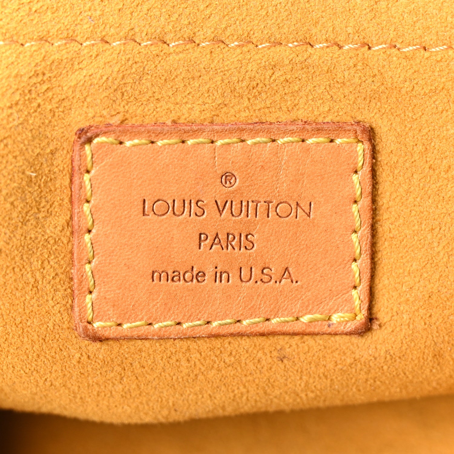 Louis Vuitton Denim Baggy GM Blue 6 of 9