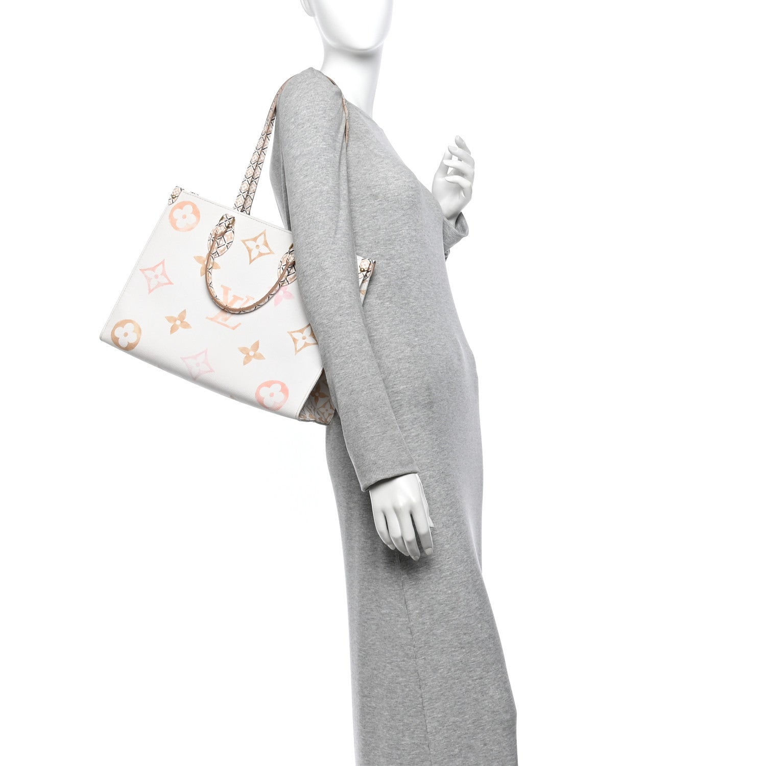 Louis Vuitton Monogram Giant By The Pool 2.0 Onthego MM Beige 2 of 12