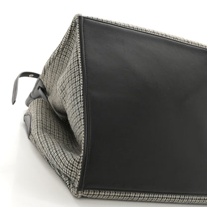 Celine Tweed Smooth Calfskin Medium Big Bag Black 9 of 10
