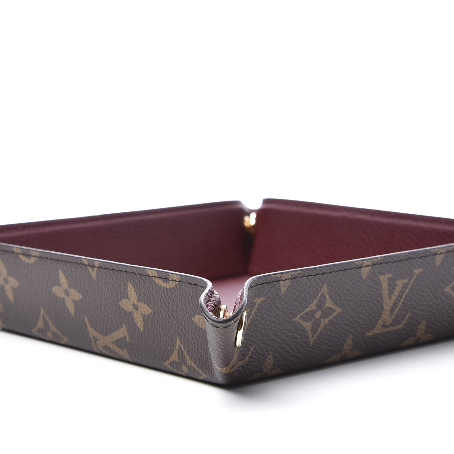 Monogram Change Tray Fuchsia