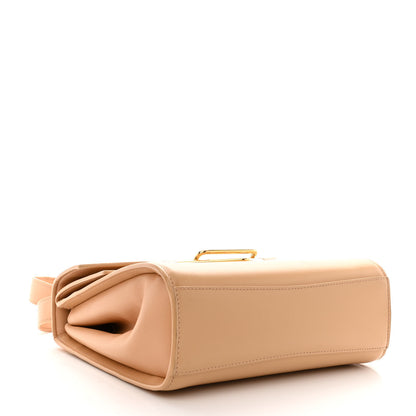 Bottega Veneta Box Calfskin Nappa Clip Bag Almond Gold 4 of 10