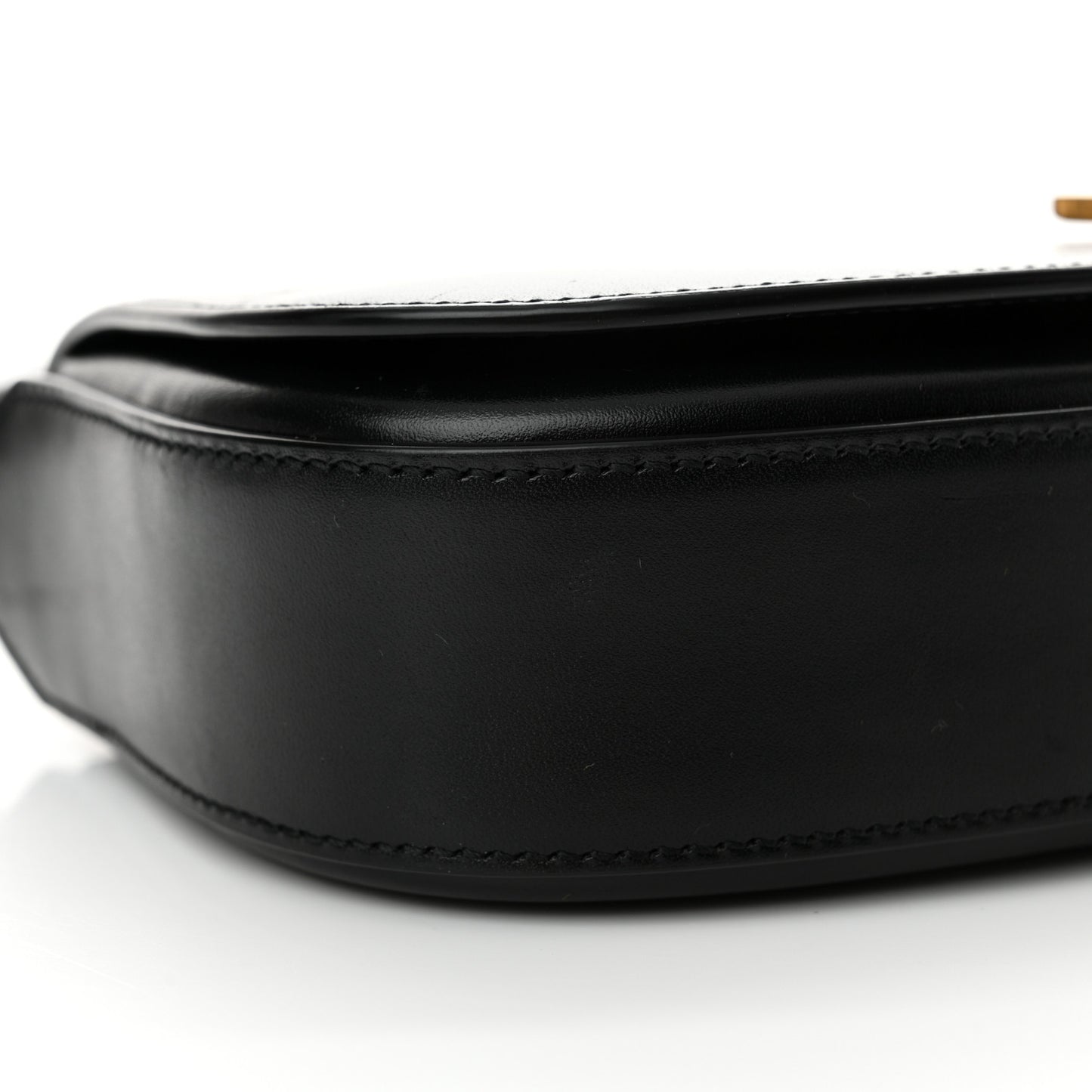 Calfskin Mini Voltaire Shoulder Bag Black