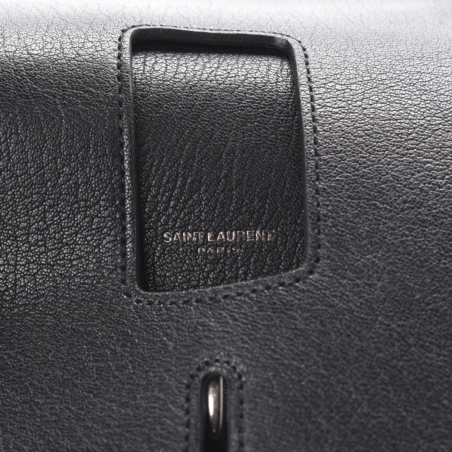 Saint Laurent Lambskin Toy Charlotte Messenger Bag Black 5 of 9