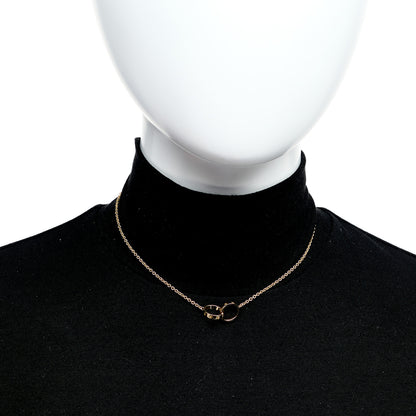 Cartier 18K Yellow Gold Interlocking LOVE Necklace 2 of 5