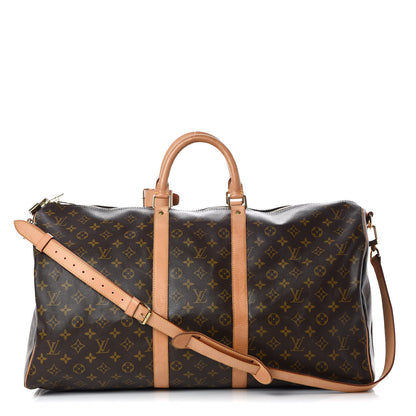 Louis Vuitton Monogram Keepall Bandouliere 55 1 of 15