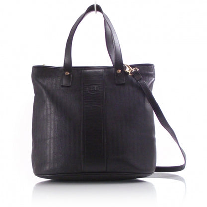 Fendi Vintage Leather Striped Tote 1 of 11
