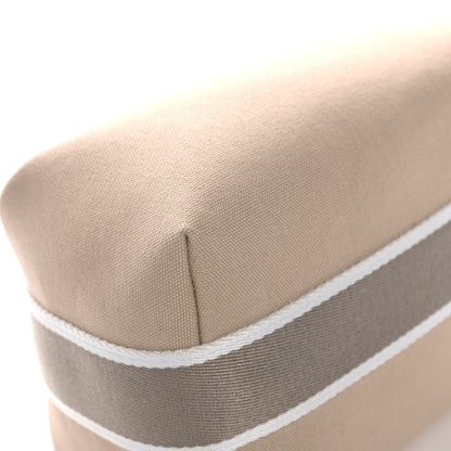 Hermes Canvas Small Bride-A-Brac Pouch Natural 11 of 12