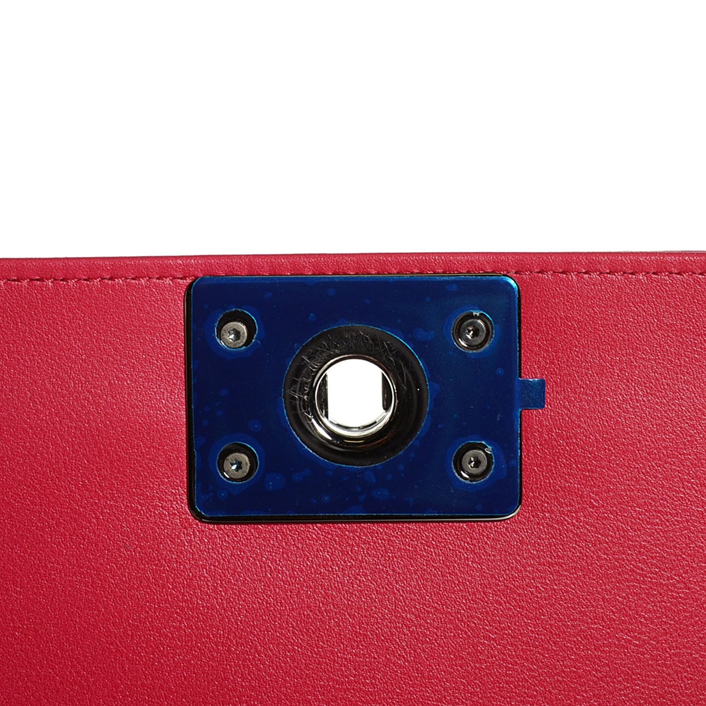 Calfskin Quilted New Medium Boy Flap Dark Pink