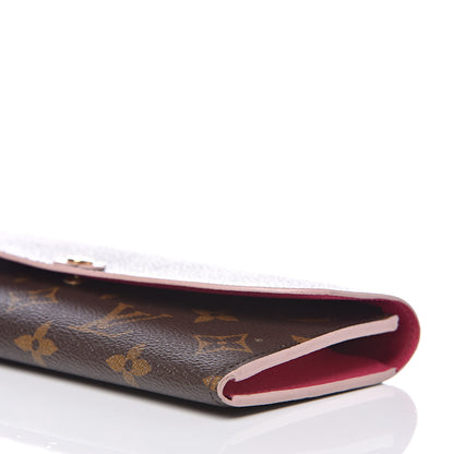 Louis Vuitton Monogram Bloom Flower Emilie Wallet 9 of 12
