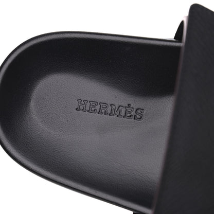 Hermes Epsom Mens Chypre Sandal 41 Black 6 of 15