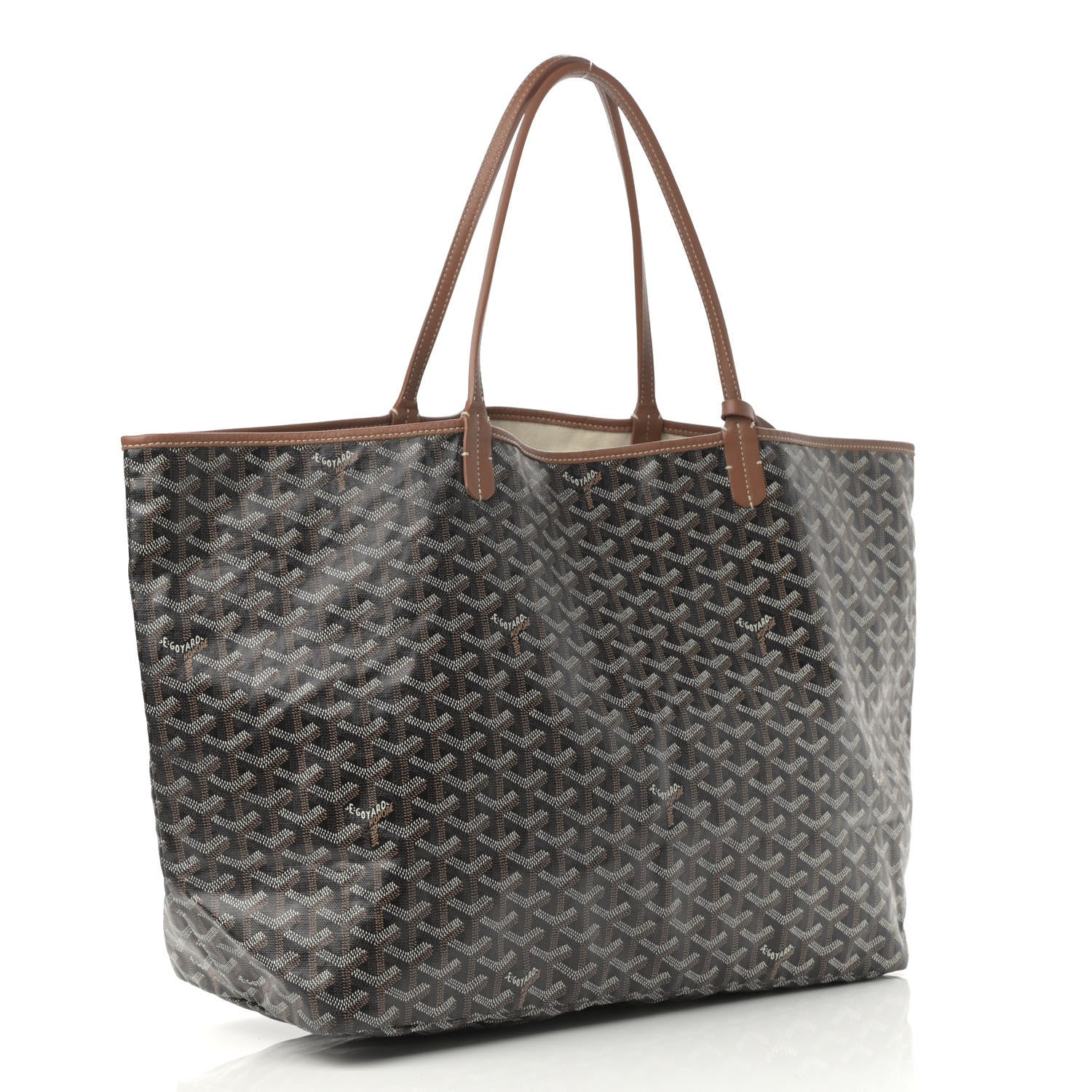 Goyard Goyardine Saint Louis GM Black Gold 4 of 11