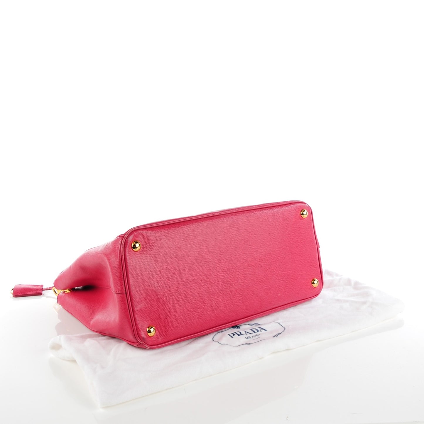 Saffiano Large Galleria Double Zip Tote Fuxia