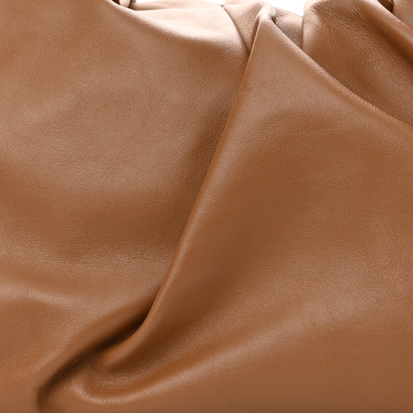 Smooth Butter Calfskin Large The Shoulder Pouch Teak