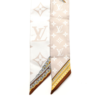 Louis Vuitton Silk Ultimate Monogram BB Bandeau Beige Clair 2 of 3