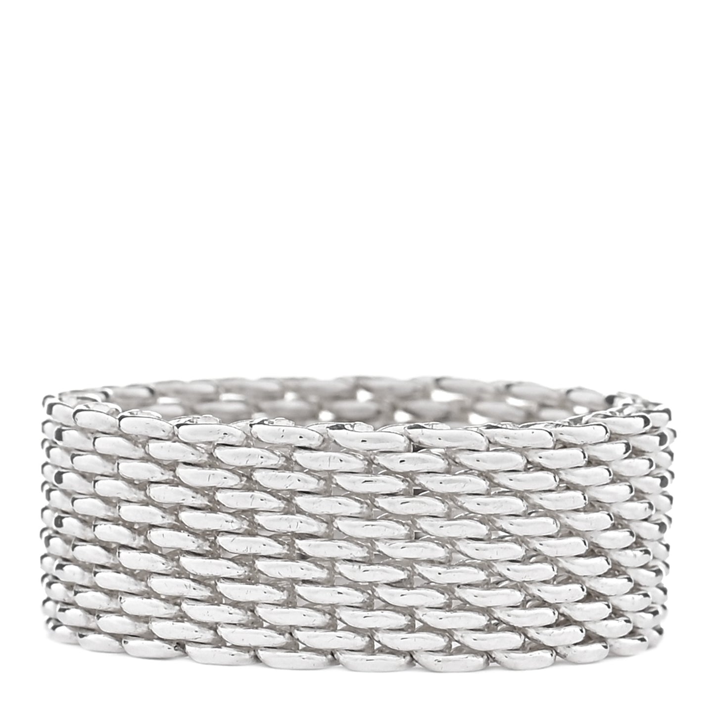 Sterling Silver Somerset Mesh Ring 66 11.5