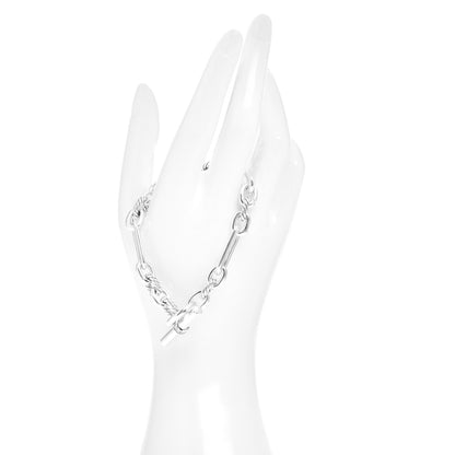 David Yurman Sterling Silver Diamond Lexington Chain Bracelet 2 of 4