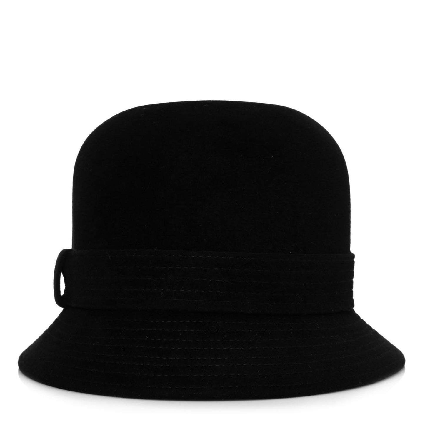 Rabbit Felt Hare Felt Paris Hat 58 Black