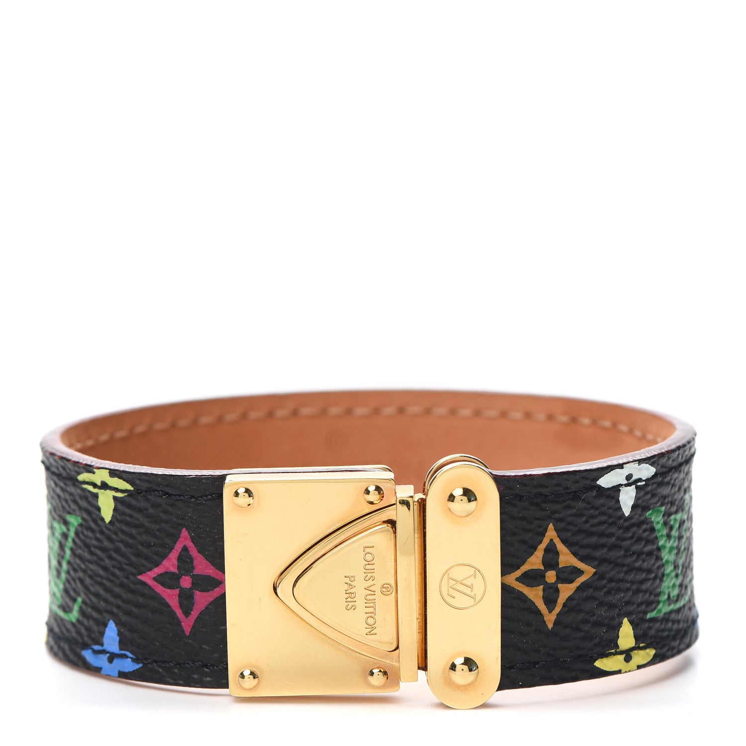 Louis Vuitton Monogram Multicolor Koala Bracelet M Black 1 of 6