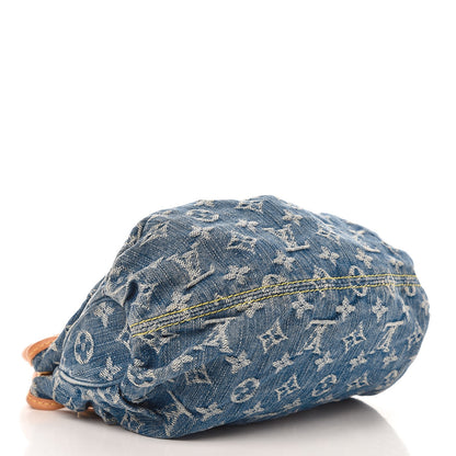 Louis Vuitton Monogram Denim Pleaty Blue 4 of 6