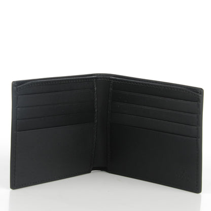 Gucci Calfskin Web Bi-Fold Wallet Black 5 of 7
