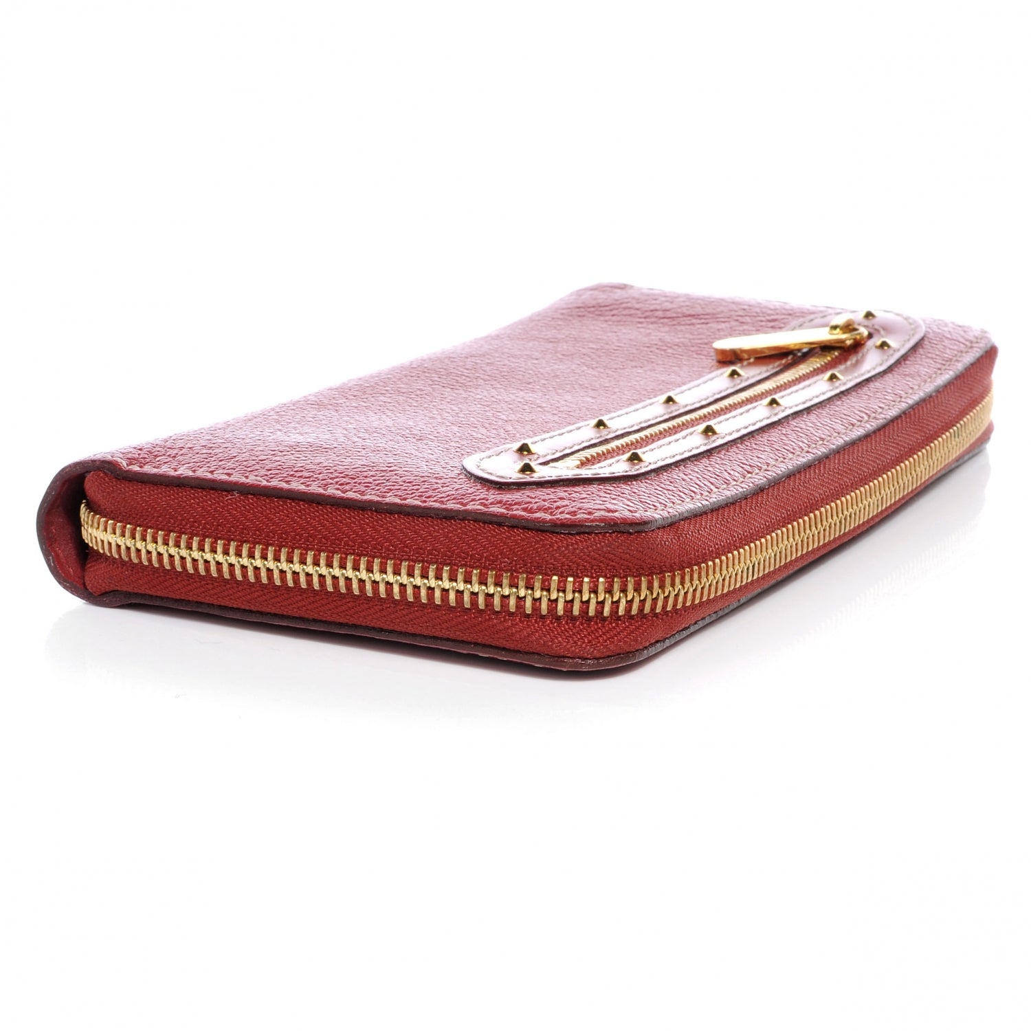 Louis Vuitton Suhali Zippy Wallet Geranium Red 5 of 8