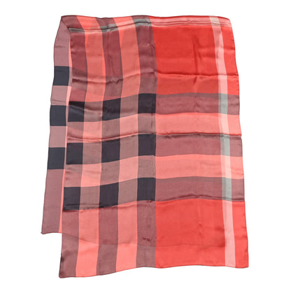 Burberry Silk Check Scarf Pink 2 of 4