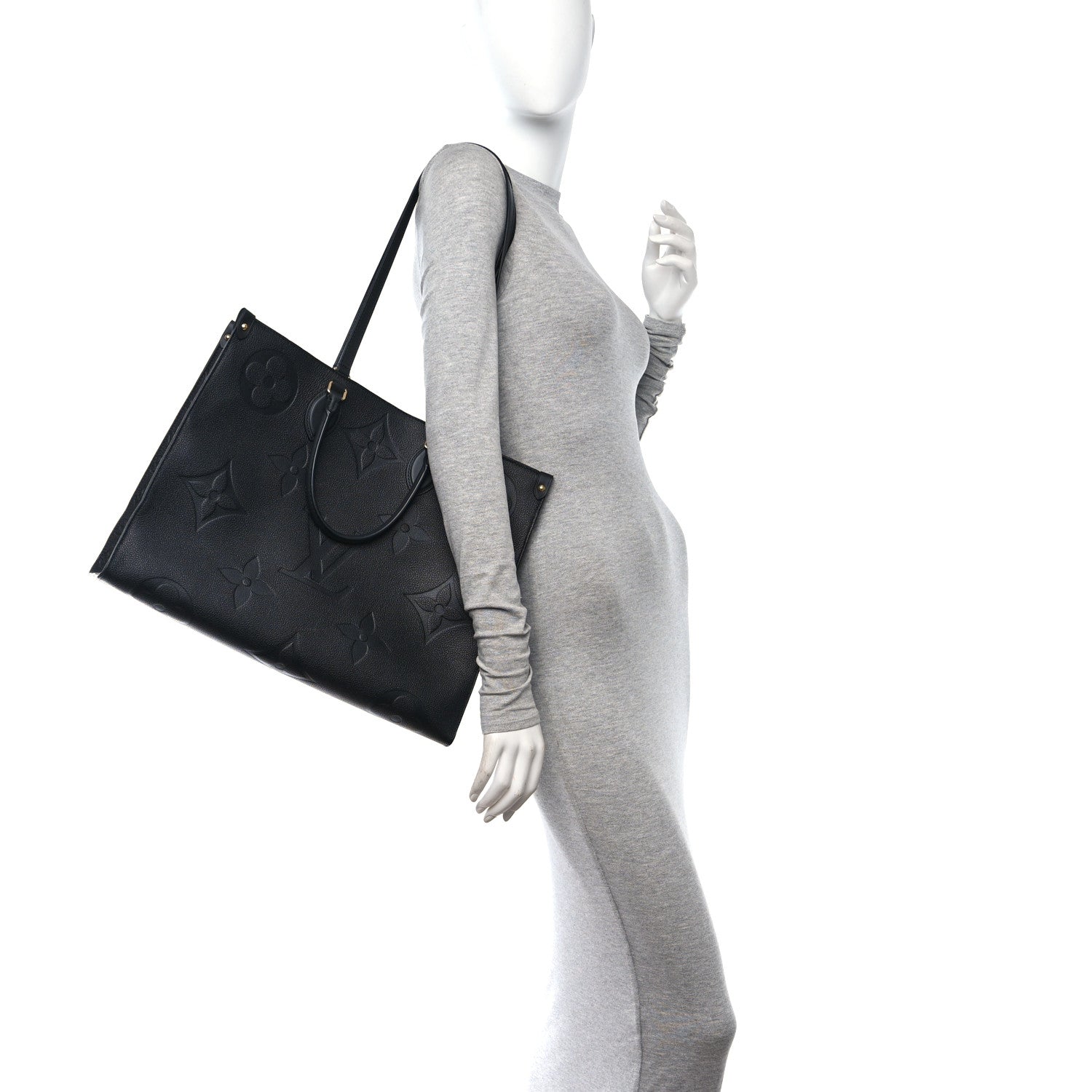 Louis Vuitton Empreinte Monogram Giant Onthego GM Black 3 of 9