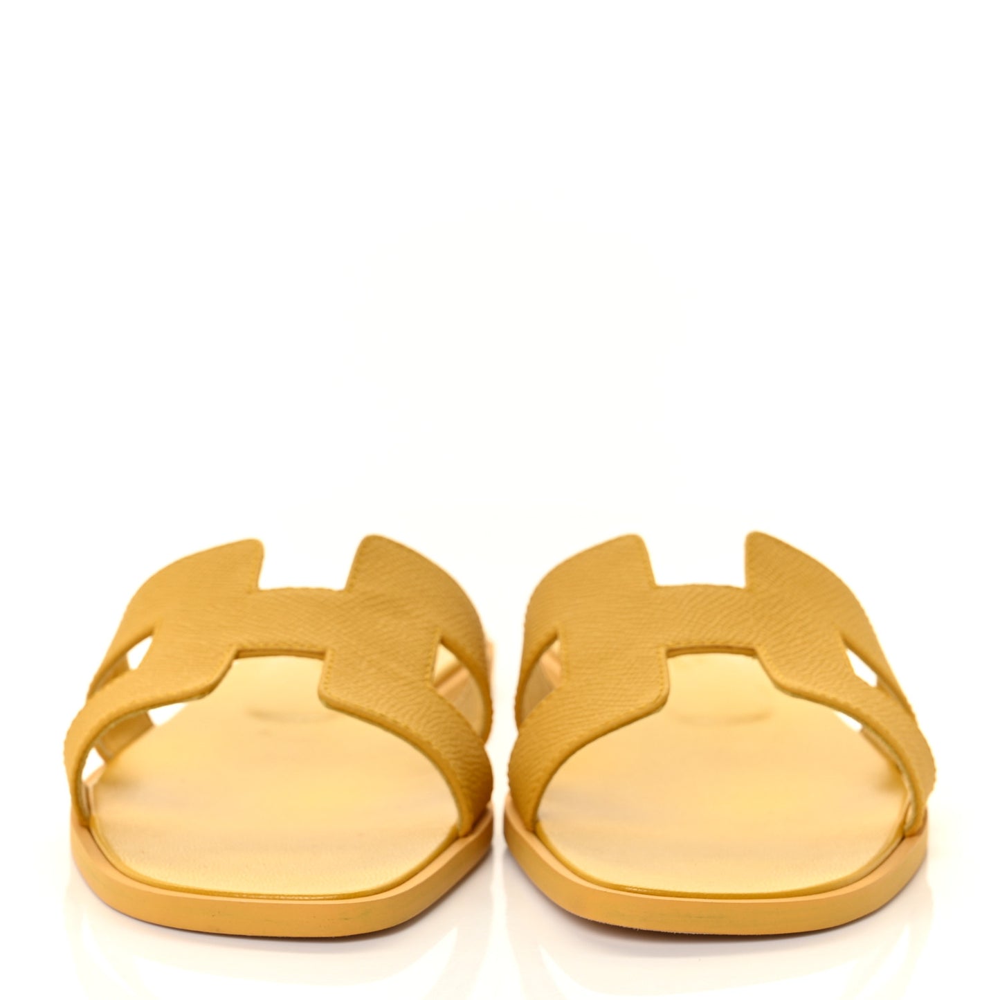 Epsom Oran Sandals 38.5 Jaune Sable