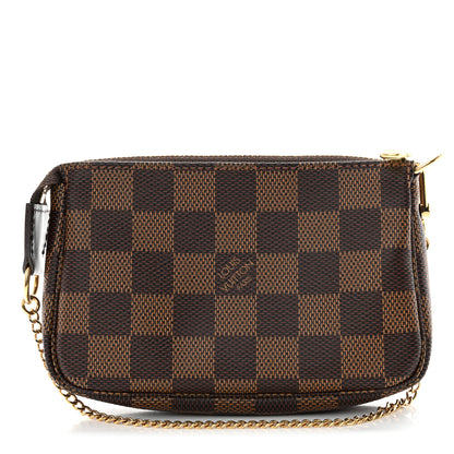 Louis Vuitton Damier Ebene Mini Pochette Accessories 1 of 6