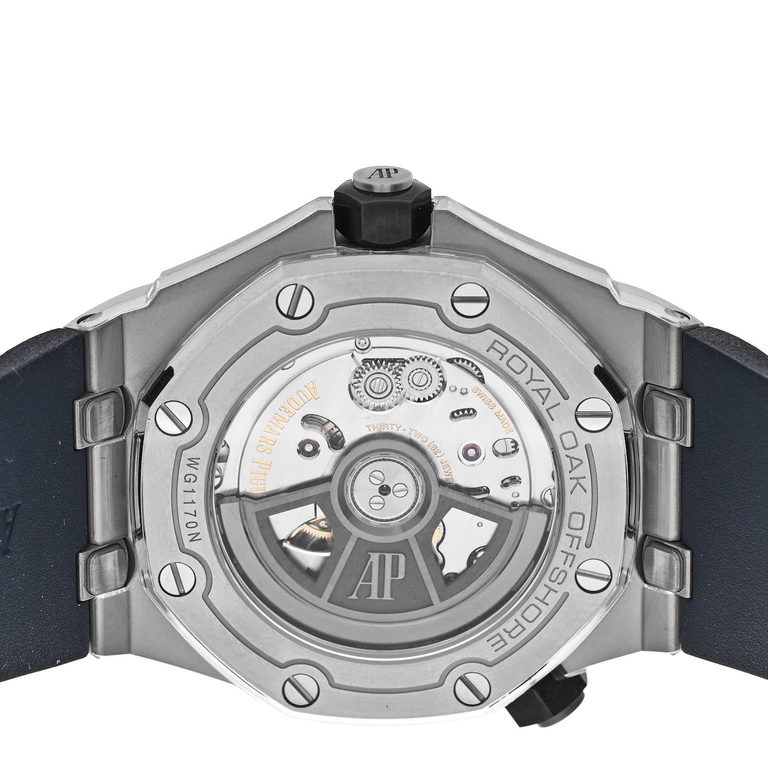 Audemars Piguet Stainless Steel Rubber 42mm Royal Oak Offshore Diver Automatic Watch Blue 15720ST.OO.A027CA.01 4 of 5