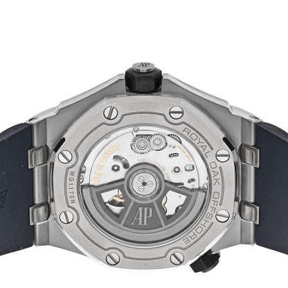 Audemars Piguet Stainless Steel Rubber 42mm Royal Oak Offshore Diver Automatic Watch Blue 15720ST.OO.A027CA.01 4 of 5