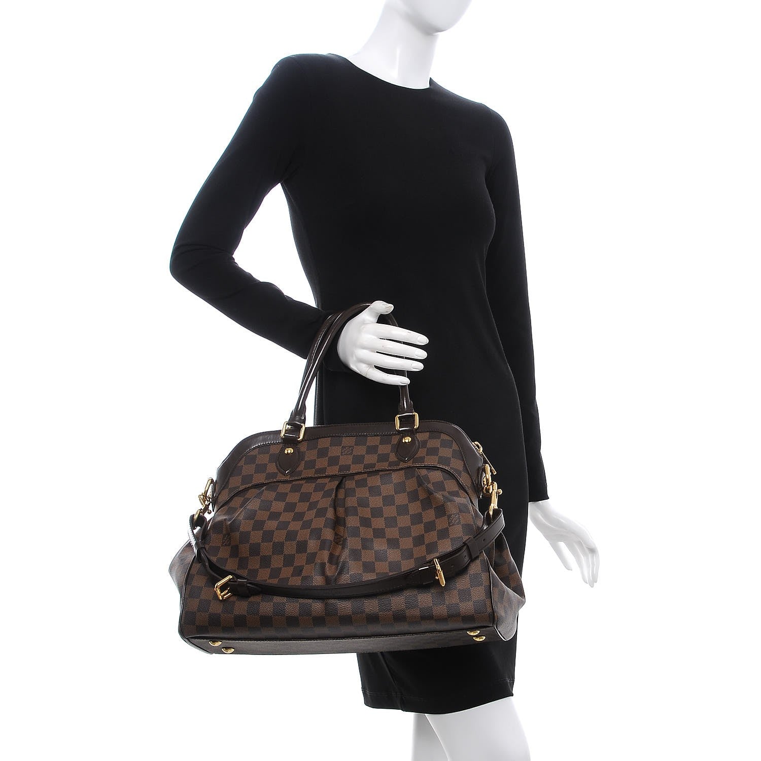 Louis Vuitton Damier Ebene Trevi GM 2 of 9
