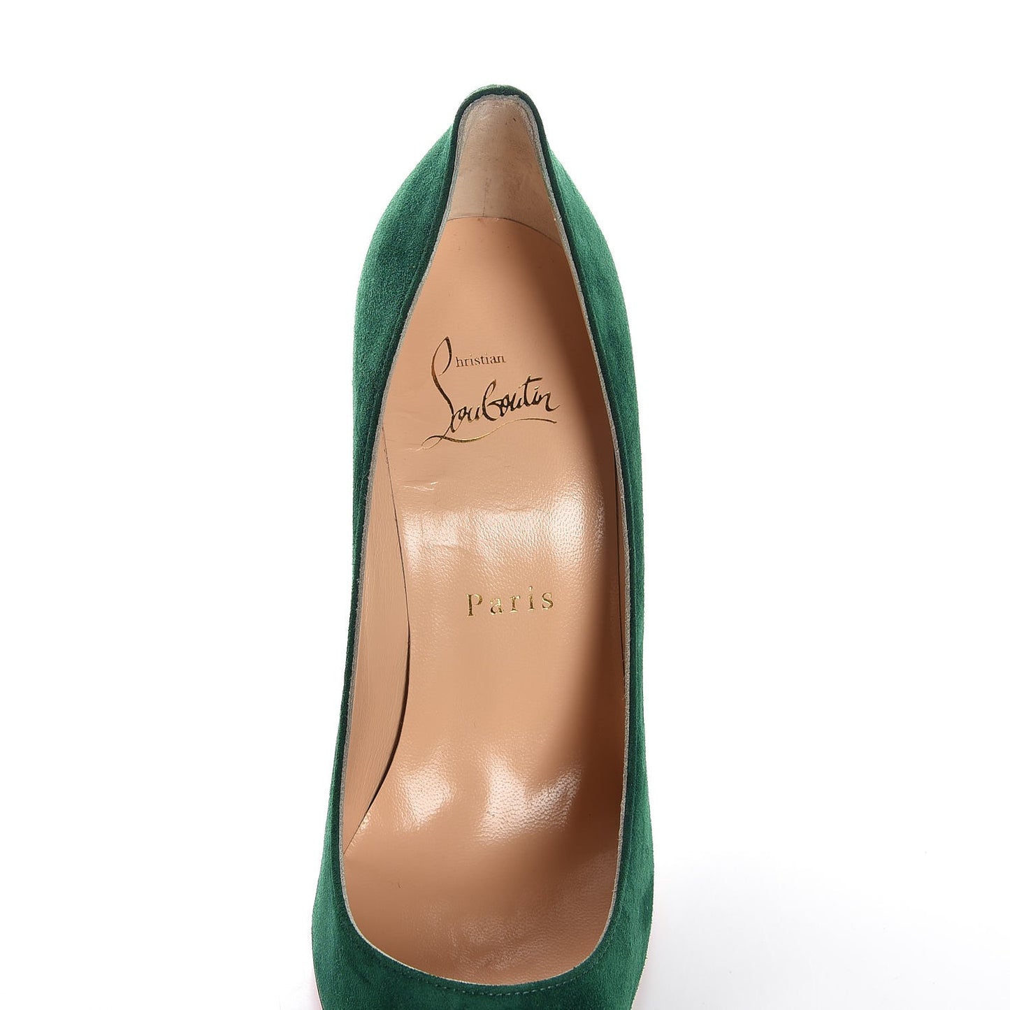 Veau Velours Decoltish 100 Pumps 37 Jungle
