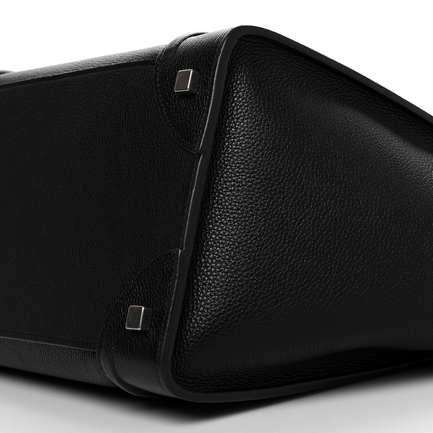 Celine Drummed Calfskin Mini Luggage Black 12 of 12