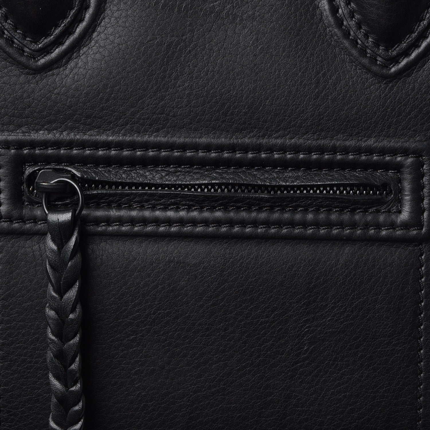 Celine Supple Calfskin Medium Phantom Luggage Black 12 of 13